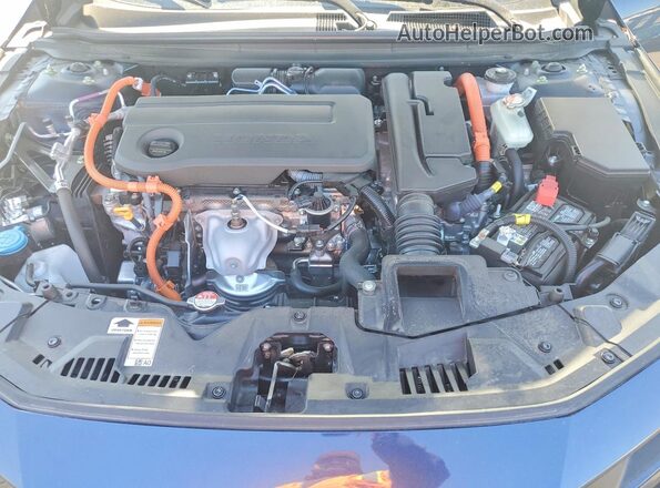 1HGCY2F87SA065022 2025 HONDA ACCORD Синий Вид задней части салона
