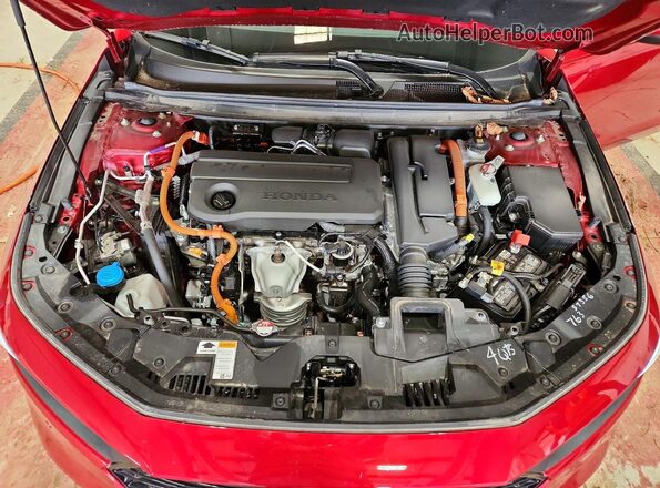 1HGCY2F88RA020620 2024 HONDA ACCORD Red Widok wnętrza z tyłu