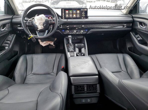 1HGCY2F89SA001564 2025 HONDA ACCORD Серый Вид панели приборов
