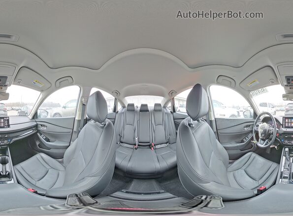 1HGCY2F89SA001564 2025 HONDA ACCORD Серый Панорамный вид салона 360°