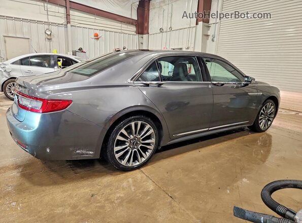 1LN6L9RP2H5606254 2017 LINCOLN CONTINENTA Серый Задняя правая четверть