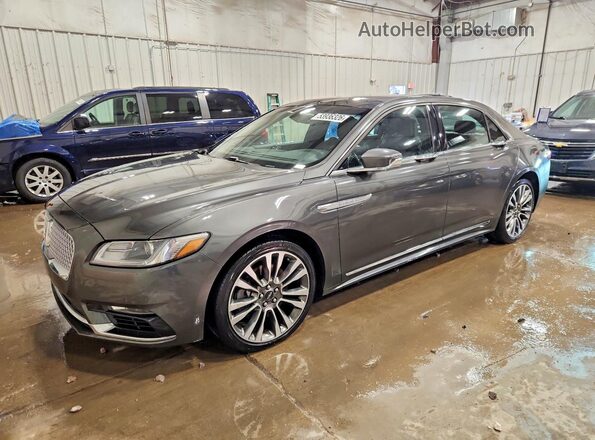 1LN6L9RP2H5606254 2017 LINCOLN CONTINENTA Серый Передняя левая четверть