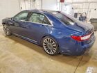 2017 Lincoln Continental Select Синий vin: 1LN6L9TK7H5624519