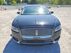 2017 Lincoln Continental Select Черный vin: 1LN6L9TPXH5623618