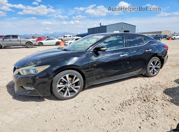 1N4AA6AP0GC416337 2016 NISSAN MAXIMA Black Передня ліва чверть