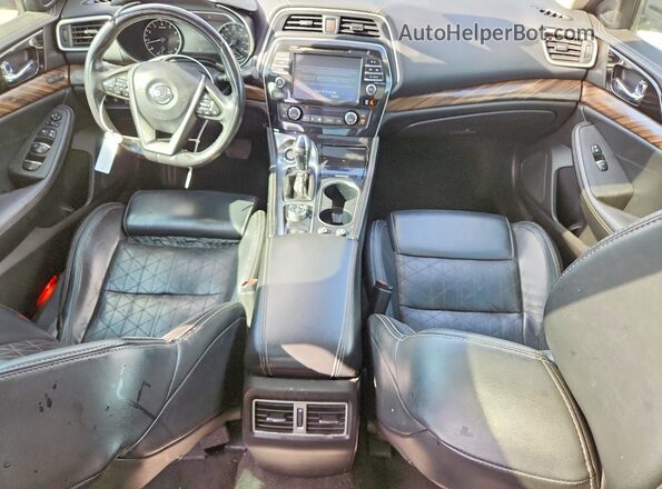 1N4AA6AP0GC416337 2016 NISSAN MAXIMA Black Вид панелі приладів
