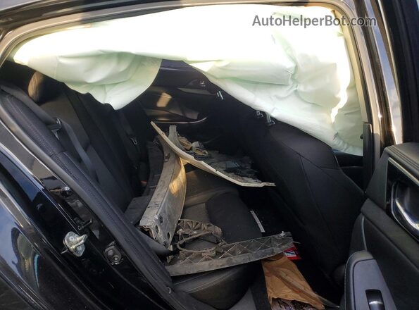 1N4AA6AP0HC399492 2017 NISSAN MAXIMA Black Vista de los asientos traseros