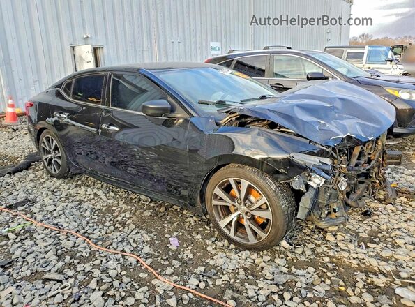 1N4AA6AP0HC399492 2017 NISSAN MAXIMA Black Delantero derecho
