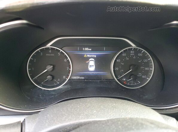 1N4AA6AP0HC399492 2017 NISSAN MAXIMA Black Vista del cuadro de instrumentos