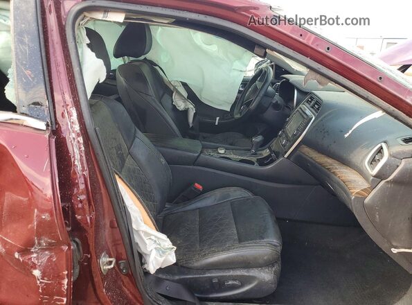 1N4AA6AP0HC437268 2017 NISSAN MAXIMA Red Vista interior delantera