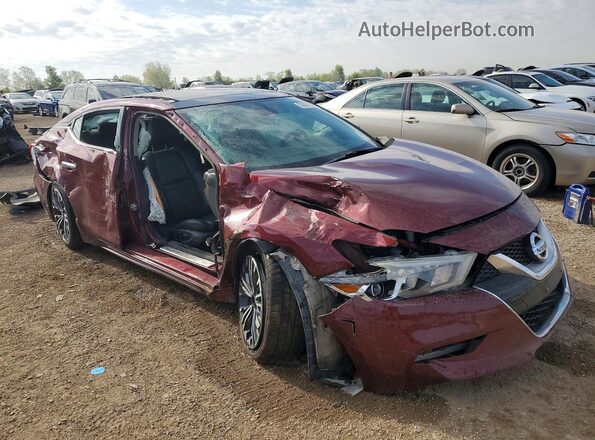 1N4AA6AP0HC437268 2017 NISSAN MAXIMA Red Delantero derecho
