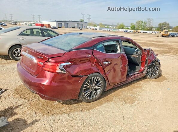 1N4AA6AP0HC437268 2017 NISSAN MAXIMA Red Trasero derecho