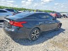 2017 Nissan Maxima 3.5 Sv Black vin: 1N4AA6AP0HC443989
