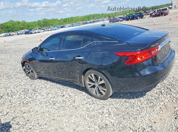 1N4AA6AP0HC443989 2017 NISSAN MAXIMA Black უკანა მარცხენა