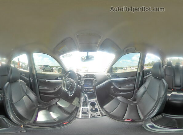 1N4AA6AP0HC443989 2017 NISSAN MAXIMA Black VIN კოდის სტიკერის ხედი