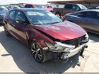 2017 Nissan Maxima 3.5 Sl Maroon vin: 1N4AA6AP0HC446147