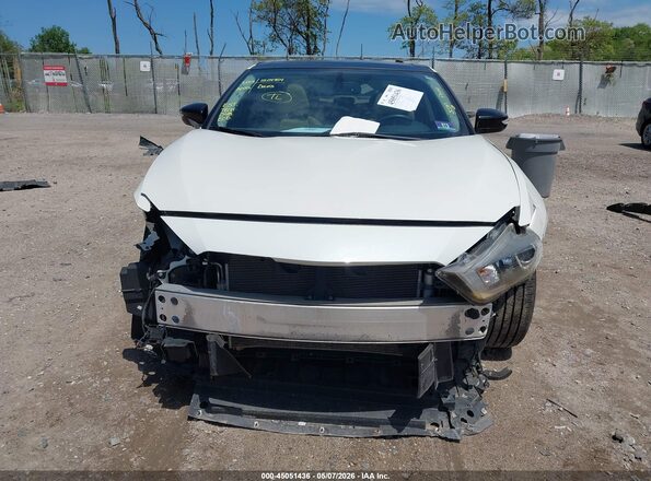 1N4AA6AP1GC407789 2016 NISSAN MAXIMA White უკანა სალონის ხედი
