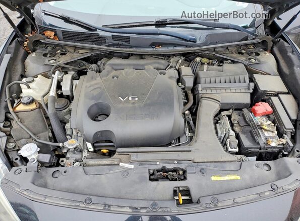 1N4AA6AP1GC411907 2016 NISSAN MAXIMA Black უკანა სალონის ხედი