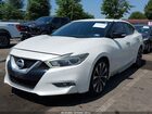 2016 Nissan Maxima 3.5 Sr White vin: 1N4AA6AP1GC415360