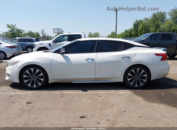 1N4AA6AP1GC415360 2016 NISSAN MAXIMA White Vista interior de 360 grados