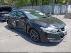 2016 Nissan Maxima 3.5 Sl Black vin: 1N4AA6AP1GC415472