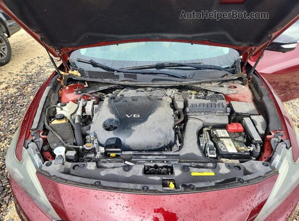 1N4AA6AP1GC419439 2016 NISSAN MAXIMA Burgundy უკანა სალონის ხედი
