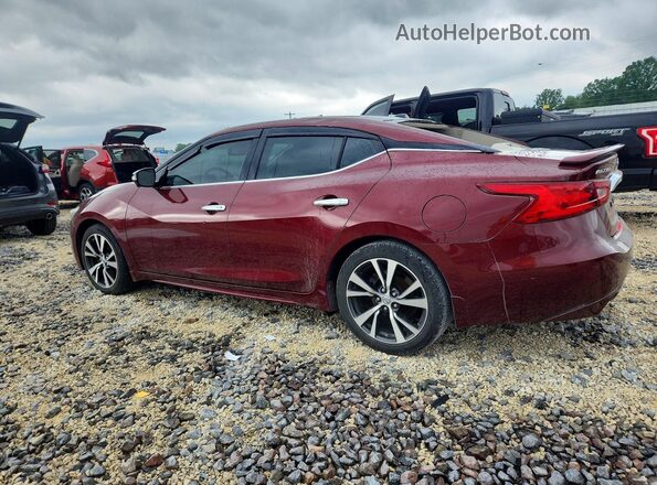 1N4AA6AP1GC419439 2016 NISSAN MAXIMA Burgundy უკანა მარცხენა