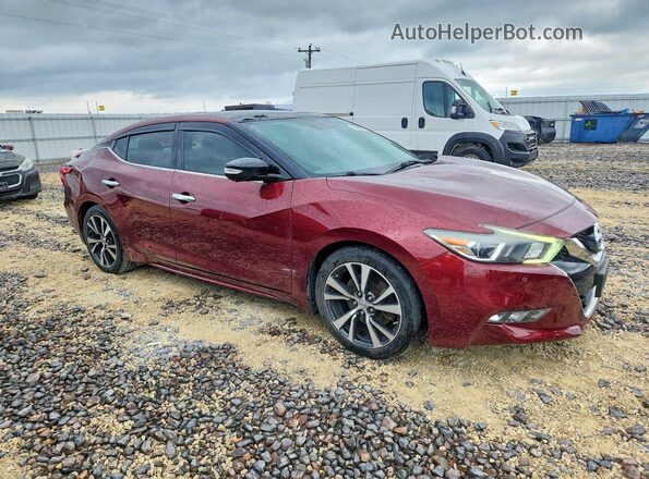 1N4AA6AP1GC419439 2016 NISSAN MAXIMA Burgundy წინა მარჯვენა