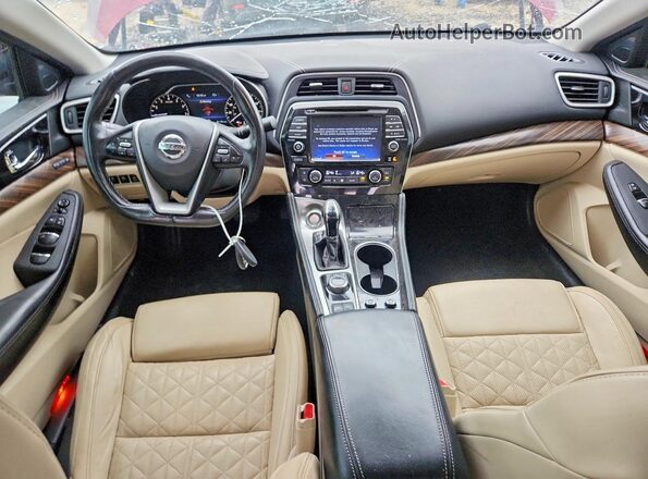1N4AA6AP1GC419439 2016 NISSAN MAXIMA Burgundy წინა პანელის ხედი