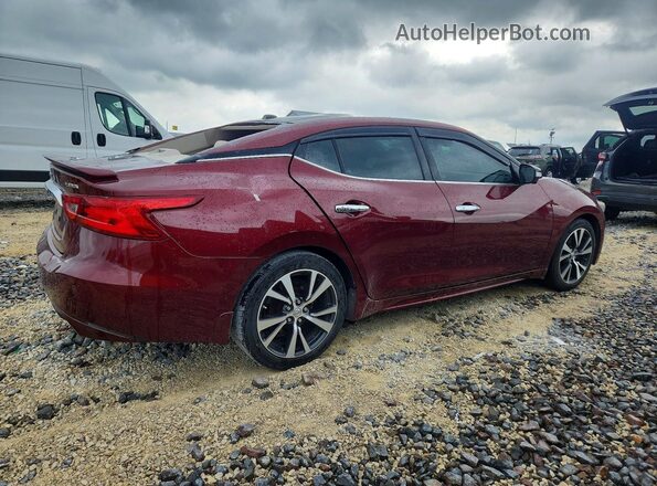 1N4AA6AP1GC419439 2016 NISSAN MAXIMA Burgundy უკანა მარჯვენა