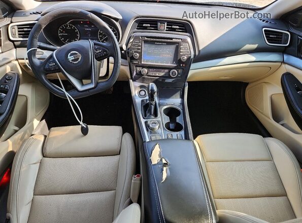 1N4AA6AP1GC427685 2016 NISSAN MAXIMA Burgundy წინა პანელის ხედი