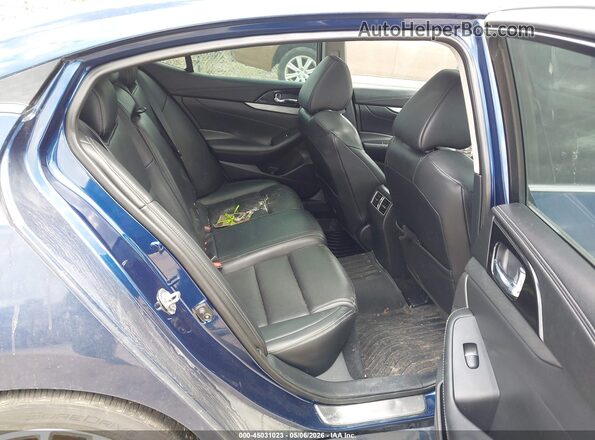 1N4AA6AP1GC440386 2016 NISSAN MAXIMA Синий Вид наклейки с VIN-кодом