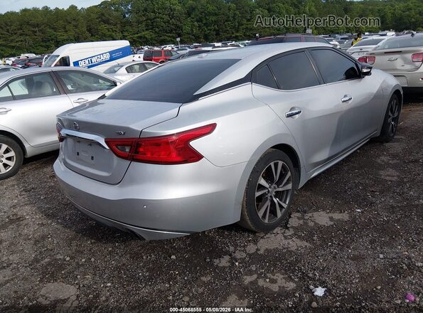 1N4AA6AP1HC393295 2017 NISSAN MAXIMA Серебряный Задняя правая четверть