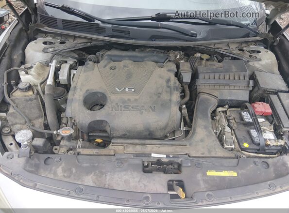 1N4AA6AP1HC393295 2017 NISSAN MAXIMA Серебряный Вид сзади