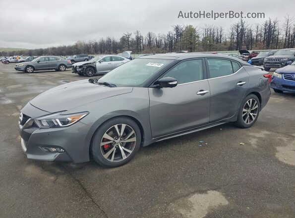 1N4AA6AP1HC401279 2017 NISSAN MAXIMA Silver წინა მარცხენა ხედი სამი მეოთხედიდან