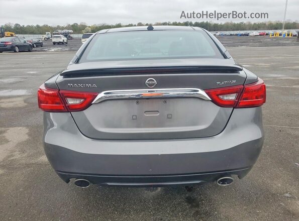 1N4AA6AP1HC401279 2017 NISSAN MAXIMA Silver უკანა ხედი