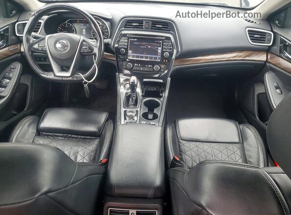 1N4AA6AP1HC401279 2017 NISSAN MAXIMA Silver წინა პანელის ხედი