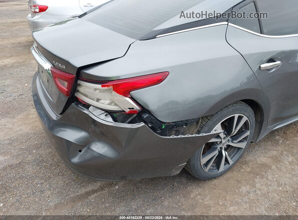 1N4AA6AP1HC408362 2017 NISSAN MAXIMA Серый Вид спереди