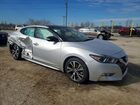 2017 Nissan Maxima Platinum Серебряный vin: 1N4AA6AP1HC424173