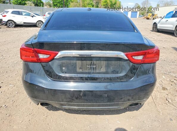 1N4AA6AP1HC430314 2017 NISSAN MAXIMA PLATINUM Черный Вид сзади