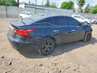 2017 Nissan Maxima Platinum Черный vin: 1N4AA6AP1HC430314