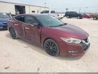 2017 Nissan Maxima 3.5 Sr Burgundy vin: 1N4AA6AP1HC435321
