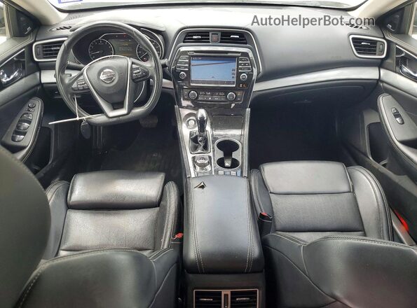 1N4AA6AP1HC438591 2017 NISSAN MAXIMA Silver Առջևի վահանակի տեսք