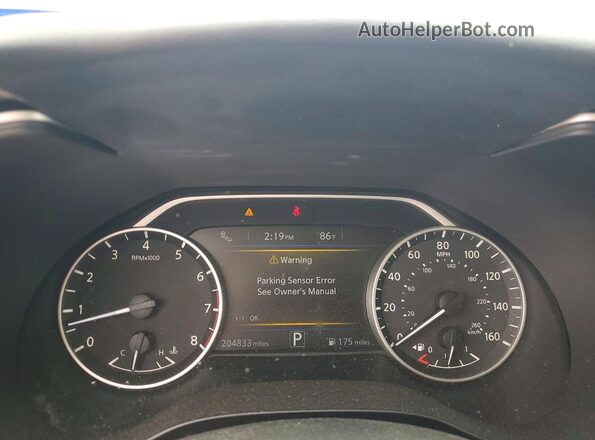 1N4AA6AP1HC438591 2017 NISSAN MAXIMA Silver Սարքավորումների վահանակի տեսք