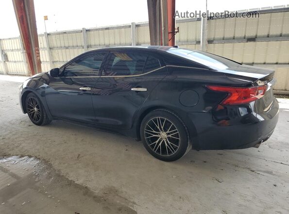 1N4AA6AP1JC385820 2018 NISSAN MAXIMA Черный Задняя левая четверть