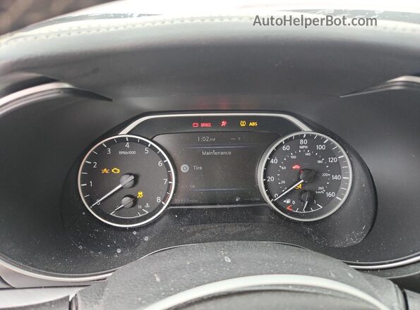 1N4AA6AP1JC399524 2018 NISSAN MAXIMA Burgundy Вид щитка приладів