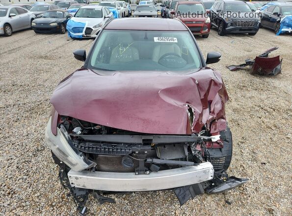 1N4AA6AP1JC399524 2018 NISSAN MAXIMA Burgundy Вид спереду
