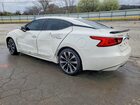 2016 Nissan Maxima 3.5 Sr White vin: 1N4AA6AP2GC404917