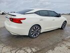 2016 Nissan Maxima 3.5 Sr White vin: 1N4AA6AP2GC404917