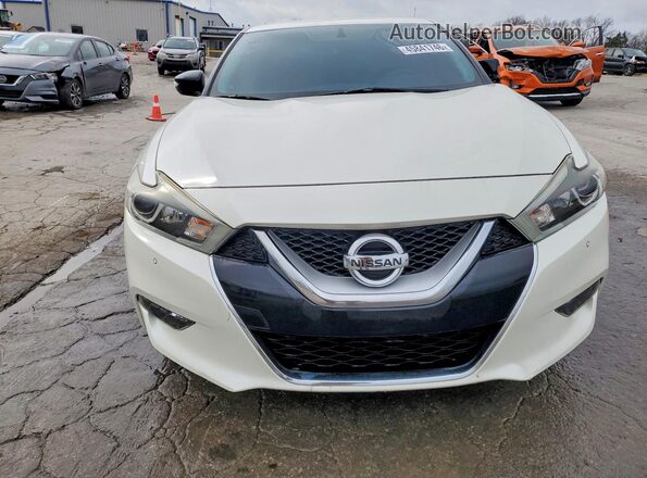 1N4AA6AP2GC404917 2016 NISSAN MAXIMA White Դիմացի տեսք